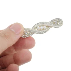 Unique Bargains Exquisite Cross Pearl Spring Clip Hair Clips Gold Tone Champagne 1 Pc -UNIQUE BARGAIN Shop GUEST 46eccff1 4d02 4654 a631 2e625d48dedc