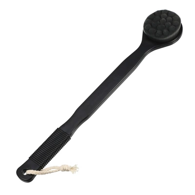 Unique Bargains Long Handle Bath Brush For Shower 15.55" Length Black 1 Pc 6 Unique Bargains Long Handle Bath Brush For Shower 15.55" Length Black 1 Pc - Image 6