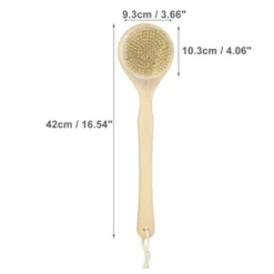 Unique Bargains Long Handle Bath Brush 4.06"x3.66" Yellow 1 Pc -UNIQUE BARGAIN Shop GUEST 47dfa274 2e78 4247 a5c8 995615c902e6