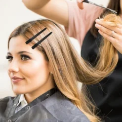 Unique Bargains Metal Non-Slip Durk Bill Hair Clip 3.54"x0.59" 12 Pcs