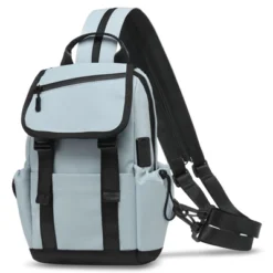 Unique Bargains Lightweight Waterpoof Convertible Sling Bag With USB Charge Port -UNIQUE BARGAIN Shop GUEST 498f3623 53c2 4363 9005 ace0ab542fbd