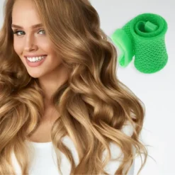 Unique Bargains Durable Hair Rollers 0.79"x1.3" Assorted Color 1 Set