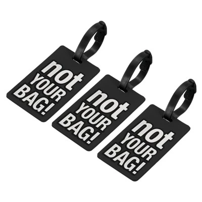 Unique Bargains PVC Durable Lightweight Backpack Travel ID Luggage Tag 3 Pcs 5 Unique Bargains PVC Durable Lightweight Backpack Travel ID Luggage Tag 3 Pcs - Image 5
