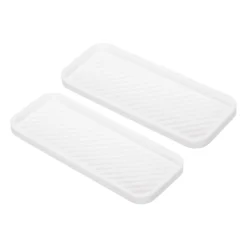 Unique Bargains Waterproof Soft Silicone Bathroom Kitchen Organizer Tray 2 Pcs 15 Unique Bargains Waterproof Soft Silicone Bathroom Kitchen Organizer Tray 2 Pcs -UNIQUE BARGAIN Shop GUEST 4a01931c 6a3e 4a5c baa7 a06f88ea5fb7
