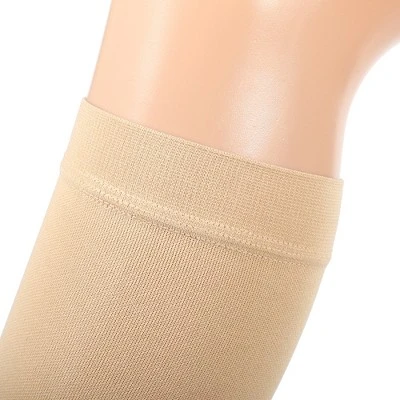 Unique Bargains Compression Sleeve Footless Compression Sleeve For Women Nylon 2 Pair 4 Unique Bargains Compression Sleeve Footless Compression Sleeve For Women Nylon 2 Pair - Image 4