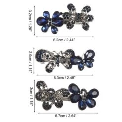 Unique Bargains Women's Bling Rhinestones Hair Clips Accessories Barrettes Hairpin Blue Black 3 Pcs -UNIQUE BARGAIN Shop GUEST 4ad21974 45b9 41ea bbc3 a39196e3ea9b