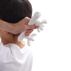 Unique Bargains Durable Fascia Massage Blaster Tool White 1 Pc