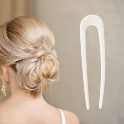Unique Bargains Women's U-shaped Chignon Pin 1 Pc