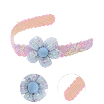 Unique Bargains Girl's Elegant Flower Headwraps 13.19"x2.17" 1 Pc 2 Unique Bargains Girl's Elegant Flower Headwraps 13.19"x2.17" 1 Pc - Image 2