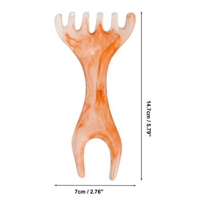 Unique Bargains Six Tooth Head Massage Comb 1 Pc 1 Unique Bargains Six Tooth Head Massage Comb 1 Pc