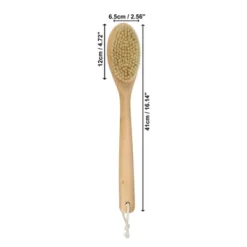 Unique Bargains Long Handle Bath Brush For Shower 16.14" Length Yellow 1 Pc -UNIQUE BARGAIN Shop GUEST 4ed3d811 06a4 4c1a a358 afb715d571fc