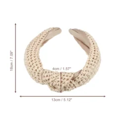 Unique Bargains Women's Bohemian Style Knotted Straw Rattan Sponge Headband Black Beige 2 Pcs -UNIQUE BARGAIN Shop GUEST 4f1c2f4b 8236 4883 9fe6 063b37d4bbcd