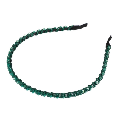 Unique Bargains Women's Rhinestone Hair Hoop Headband 0.24 Inch Wide 1 Pc 14 Unique Bargains Women's Rhinestone Hair Hoop Headband 0.24 Inch Wide 1 Pc - Image 14