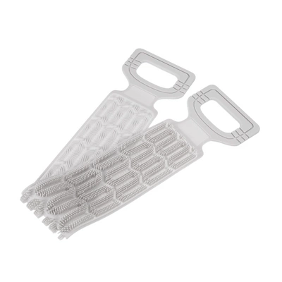 Unique Bargains Double Side Body Scrub Towel For Shower 27.36"x4.33" 1 Pc 7 Unique Bargains Double Side Body Scrub Towel For Shower 27.36"x4.33" 1 Pc - Image 7