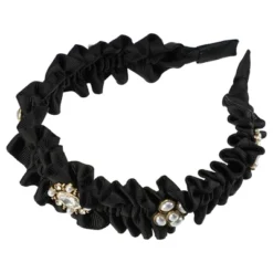 Unique Bargains Women's Rhinestone Pleated Headband Faux Pearl Headband 1 Pc -UNIQUE BARGAIN Shop GUEST 504b2eb2 2d35 47db 95b8 650d1b999d6e