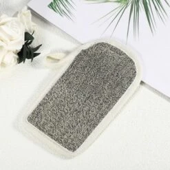 Unique Bargains Jute Bath Brush For Shower 5.51"x4.13" Deep Gray 1 Pc -UNIQUE BARGAIN Shop GUEST 507ebea4 1db9 4347 b29b 8e1fcd8af292