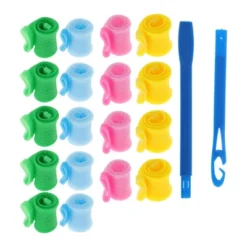 Unique Bargains Durable Hair Rollers 0.79"x1.3" Assorted Color 1 Set -UNIQUE BARGAIN Shop GUEST 51334133 32fa 417c b8e4 3196df03f28b