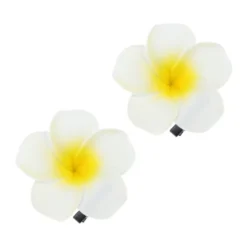 Unique Bargains Plumeria Hair Clip Yellow White 2 Pcs -UNIQUE BARGAIN Shop GUEST 513ea329 ff78 4ef7 8d25 8a5be5b156b1
