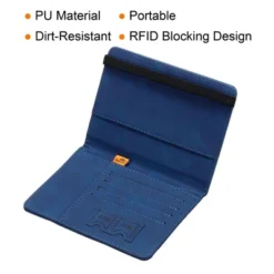 Unique Bargains PU Leather RFID Blocking Credit Card Passport Wallet 5.9" X 4.3" -UNIQUE BARGAIN Shop GUEST 519e7fe7 855d 4935 9339 28be67723c2a