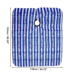 Unique Bargains Fashion Hair Cutting Cape 60.24"x54.72" Blue White 1 Pc 8 Unique Bargains Fashion Hair Cutting Cape 60.24"x54.72" Blue White 1 Pc -UNIQUE BARGAIN Shop GUEST 53d804b1 cc8b 40e4 9516 ac6baecfadbb
