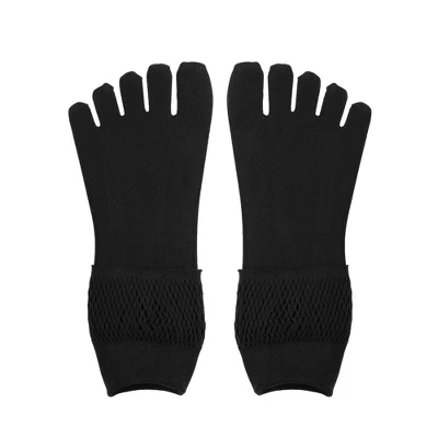 Unique Bargains Invisible Five Fingers Socks Hollow Out Breathable Soft Fashion No Show Socks For Women 3 Pairs 4 Unique Bargains Invisible Five Fingers Socks Hollow Out Breathable Soft Fashion No Show Socks For Women 3 Pairs - Image 4