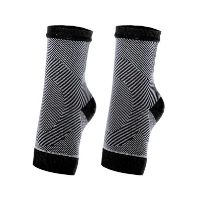 Unique Bargains Pair Ankle Compression Sleeve Socks Foot Ankle Brace For Men Women Achilles Tendon 3 Unique Bargains Pair Ankle Compression Sleeve Socks Foot Ankle Brace For Men Women Achilles Tendon - Image 3