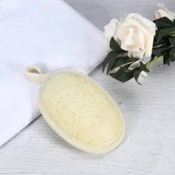 Unique Bargains Shower Loofah Pad Brush Beige 1 Pc -UNIQUE BARGAIN Shop GUEST 57253b1e ae6d 4d1e 9984 f82490d0a9f4