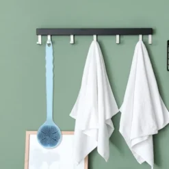 Unique Bargains Double Side Long Handle Bath Brush 14.17" Length 1 Pc -UNIQUE BARGAIN Shop GUEST 586e735d fc20 4f8d 9576 555cb4251cea