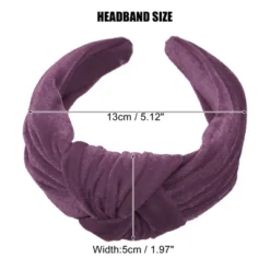 Unique Bargains Women's Velvet Wide Knotted Headband For Headband Hair Hoop Hair Accessories 1 Pc -UNIQUE BARGAIN Shop GUEST 58a2938d eaed 43c9 a721 b2abe4f11e85