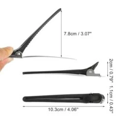 Unique Bargains No Crease Nonslip Plastic Duckbill Hair Clip Black -UNIQUE BARGAIN Shop GUEST 5a0a01c0 bc45 46ba 9f2f 79c463574be4