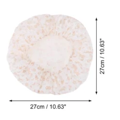 Unique Bargains Reusable Shower Caps 2 Pcs