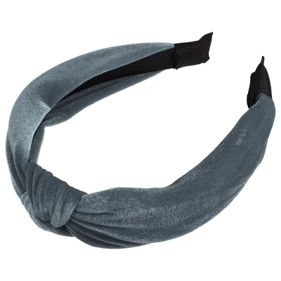 Unique Bargains Women's Velvet Knotted Headbands Hairband 1.2" Wide 12 Unique Bargains Women's Velvet Knotted Headbands Hairband 1.2" Wide - Image 12