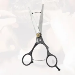 Unique Bargains Adjustable Hair Cutting Scissors Silver Tone Black 1 Set -UNIQUE BARGAIN Shop GUEST 5bd1e83e 1c9c 4e8c befd aa80f6253cea