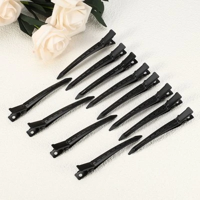 Unique Bargains Metal Non-Slip Durk Bill Hair Clip 3.54"x0.59" 12 Pcs 5 Unique Bargains Metal Non-Slip Durk Bill Hair Clip 3.54"x0.59" 12 Pcs - Image 5