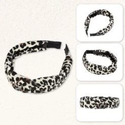 Unique Bargains Women's Leopard Pattern Knotted Headband 1 Pc White Black -UNIQUE BARGAIN Shop GUEST 5d78ae20 3c6c 4bd6 aa10 4f0c0cf8c75a