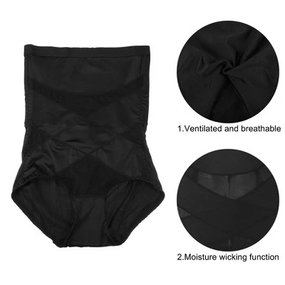 Unique Bargains High Waist Women Slimming Body Shaping Tummy Control Shapewear Control Panties Underwear 1 Pcs 4 Unique Bargains High Waist Women Slimming Body Shaping Tummy Control Shapewear Control Panties Underwear 1 Pcs - Image 4