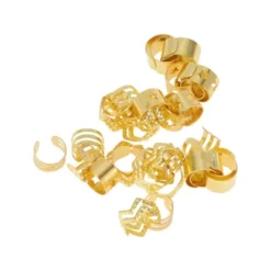 Unique Bargains Hollow Different Style Hair Cuffs Dreadlock Gold Tone 32 Pcs 8 Unique Bargains Hollow Different Style Hair Cuffs Dreadlock Gold Tone 32 Pcs -UNIQUE BARGAIN Shop GUEST 5e316e25 ea57 4d57 ad34 73316f94d6ab