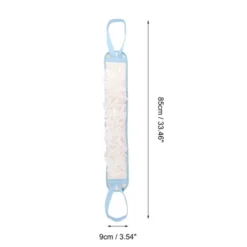 Unique Bargains Drawstring Back Bath Towel For Bathroom 33.46"x3.54" Blue 1 Pc -UNIQUE BARGAIN Shop GUEST 5ee101d6 df63 4c64 bbd6 95cf00889ede