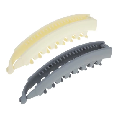 Unique Bargains Women's Fashion Banana Hair Clips 2Pcs 13 Unique Bargains Women's Fashion Banana Hair Clips 2Pcs - Image 13