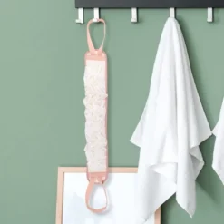 Unique Bargains Drawstring Back Bath Towel For Bathroom 33.46"x3.54" Pink 1 Pc -UNIQUE BARGAIN Shop GUEST 5fc1570c d360 40af 9dd3 b01d173ee133