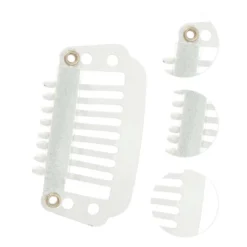 Unique Bargains 8-Teeth Snap Wig Hair Clips 20 Pcs