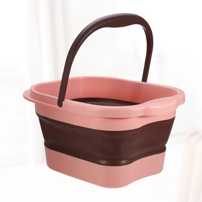 Unique Bargains Collapsible Foot Bath 15L/4 Gallons Pink 4 Unique Bargains Collapsible Foot Bath 15L/4 Gallons Pink - Image 4