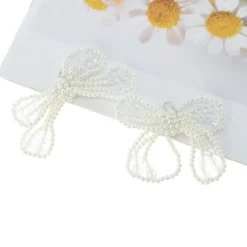 Unique Bargains Faux Pearl Bow 15 Shoelace Charms White 1 Pair -UNIQUE BARGAIN Shop GUEST 60eb9f96 1e42 4f1d 846e fcd6bf44d7da