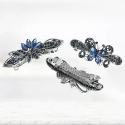 Unique Bargains Women's Hair Barrettes Vintage Shining Rhinestone Flower Butterfly Flower Shapes Barrette Hair Accessories 3Pcs -UNIQUE BARGAIN Shop GUEST 61f2acac a73d 4b34 82bf 6f4ce18d90f9