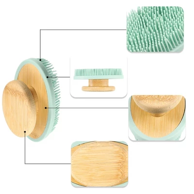 Unique Bargains Handle Bath Brush 4.72"x2.36" 1 Pc 2 Unique Bargains Handle Bath Brush 4.72"x2.36" 1 Pc - Image 2