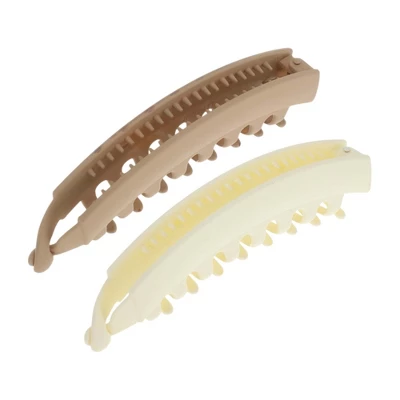 Unique Bargains Women's Fashion Banana Hair Clips 2Pcs 18 Unique Bargains Women's Fashion Banana Hair Clips 2Pcs - Image 18