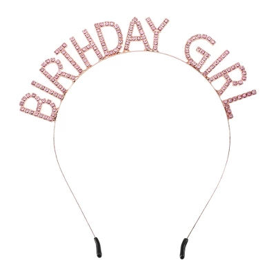 Unique Bargains Girl's Rhinestone Happy Birthday Tiara Headband 1 Pc 13 Unique Bargains Girl's Rhinestone Happy Birthday Tiara Headband 1 Pc - Image 13