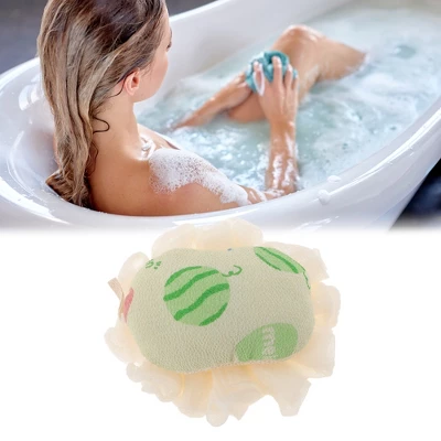 Unique Bargains Fruit Bath Sponge Body Scrubber 1 Pc 1 Unique Bargains Fruit Bath Sponge Body Scrubber 1 Pc