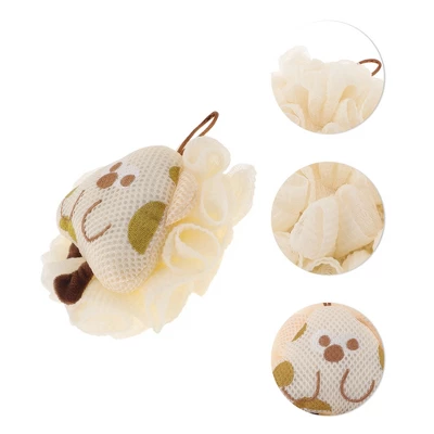 Unique Bargains Cartoon Bath Sponge Beige 1 Pc 2 Unique Bargains Cartoon Bath Sponge Beige 1 Pc - Image 2