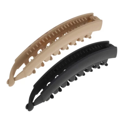 Unique Bargains Women's Fashion Banana Hair Clips 2Pcs 19 Unique Bargains Women's Fashion Banana Hair Clips 2Pcs - Image 19